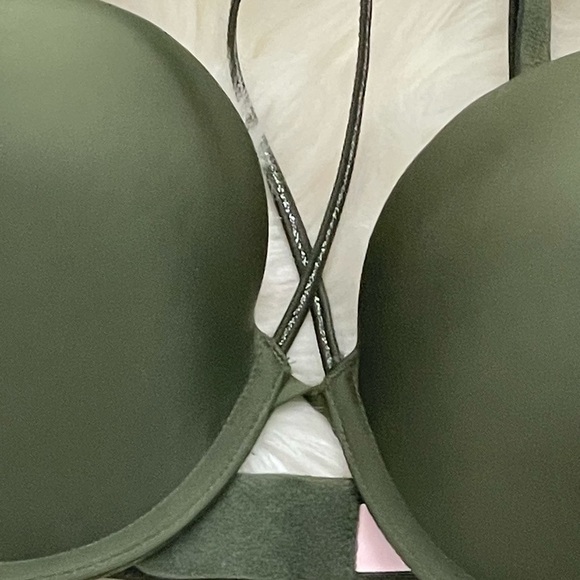 VICTORIA’S SECRET‎ Green Sexy Push Up Bra with straps size 36D Woman’s lingerie - Picture 5 of 5